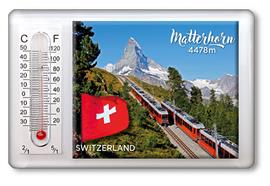 Magnet Thermometer Matterhorn / Gornergratbahn