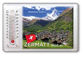 Magnet Thermometer Zermatt 1608