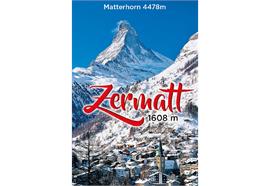Magnet Zermatt 1608 m im Winter