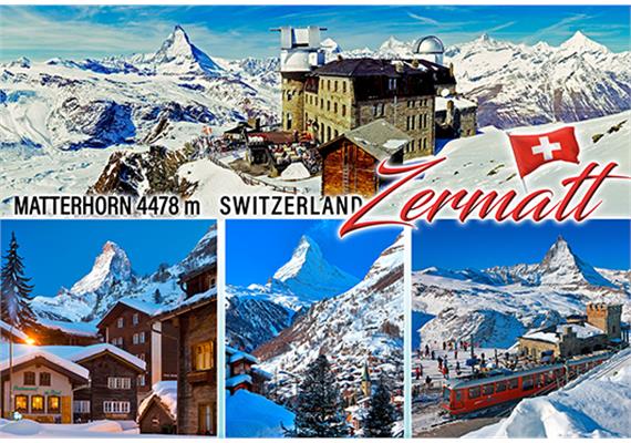 Magnet Zermatt Winter mehrteilig