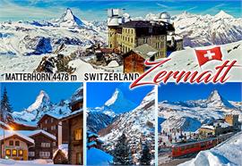 Magnet Zermatt Winter mehrteilig