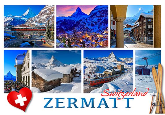 Magnet Zermatt Winter mehrteilig