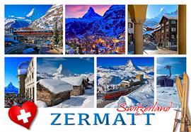 Magnet Zermatt Winter mehrteilig