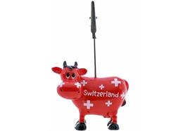 Memo-clip Kuh rot m/CH-Streudruck