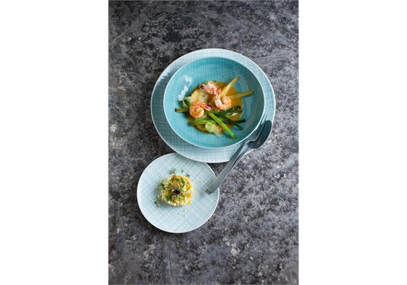 Mesh Esspresso-Untertasse 12cm Coulors Aqua