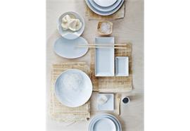 Mesh Esspresso-Untertasse 12cm weiss