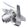 Messer komplett Edelstahl zu Stabmixer Home & Gastro