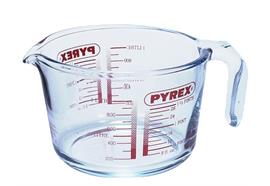 Messkrug mit Griff Pyrex 1.0Liter