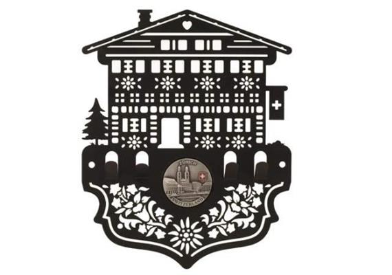 Metall Handtuchhalter Swiss Chalet