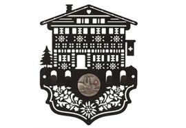 Metall Handtuchhalter Swiss Chalet