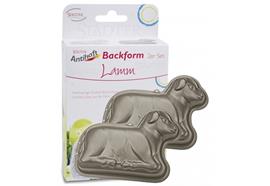 Mini-Backform Lamm beschichtet 2stk.