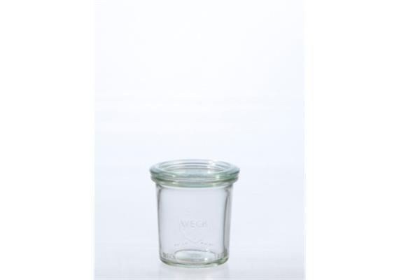 Mini-Sturz Weck Glas 14cl mit Deckel und Einleger