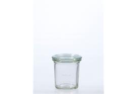 Mini-Sturz Weck Glas 14cl mit Deckel und Einleger