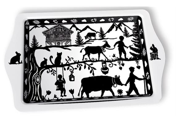 Minitablett "Scherenschnitt" Minitablett "Scherenschnitt"