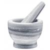 Mörser mit Stössel Marmor ø 12x9 cm