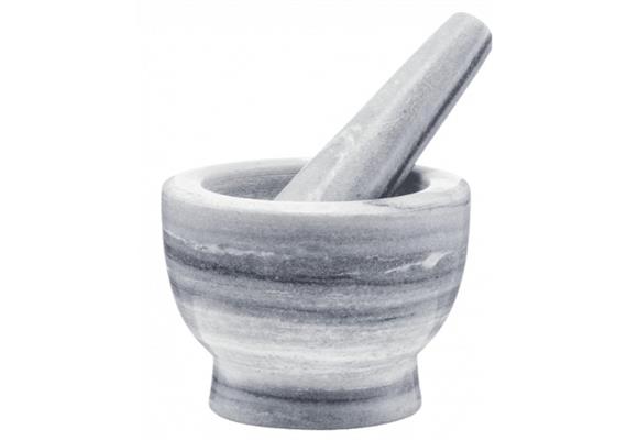 Mörser mit Stössel Marmor ø 12x9 cm