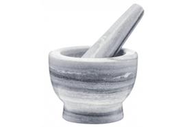 Mörser mit Stössel Marmor ø 12x9 cm