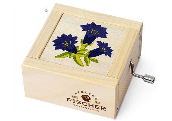 Musikdose klein Enzian