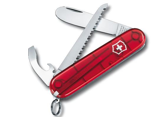 My First Victorinox, 84 mm, rot transparent