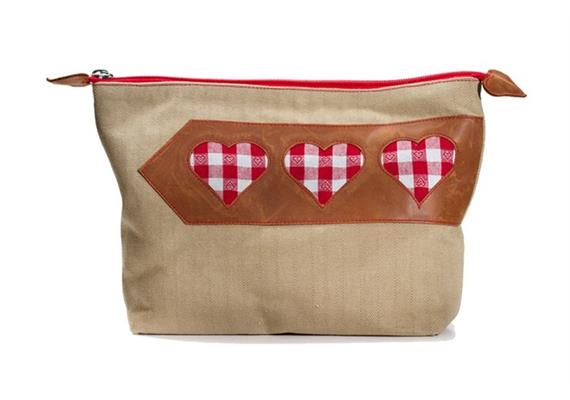 Nécessaire gross mit Herz