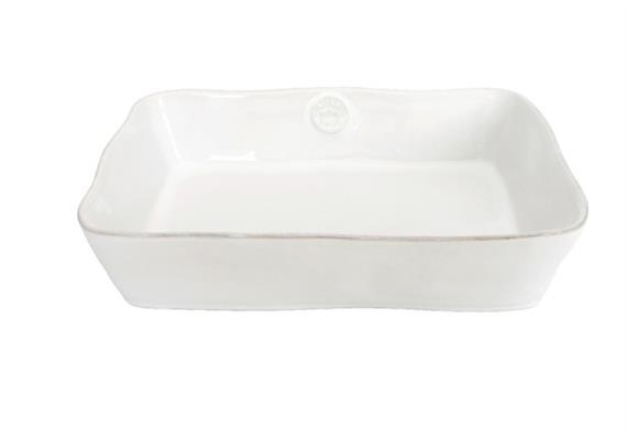 Nova Gratinform rechteckig 35 weiss