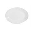 Nova Platte Oval 30x22cm weiss