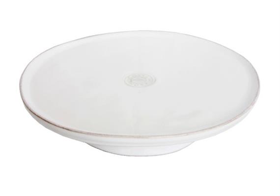 Nova Tortenplatte auf Fuss 26cm weiss