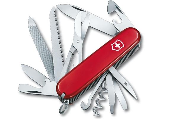 Offiziersmesser, Ranger, rot