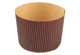 Panettone-Papierbackförmchen 12er 100 g ø 7x6 cm