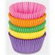 Papier-Backförmchen Bunt Maxi 100 Stück ø 5/7 cm / H 3 cm Bunt