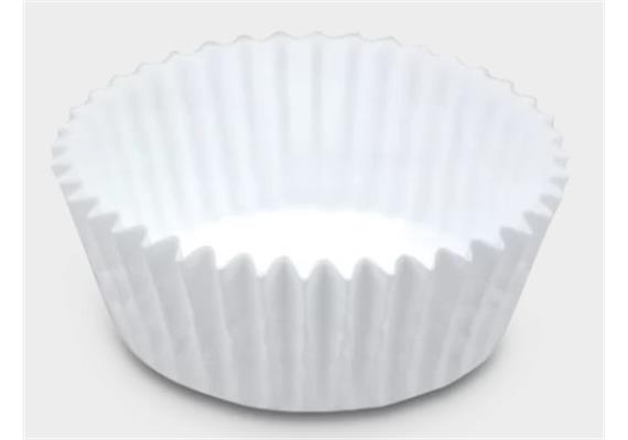 Papier-Backförmchen Weiß Maxi 200 Stück ø 5/7 cm / Papier-Backförmchen Weiß Maxi 200 Stück ø 5/7 cm /