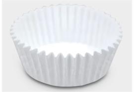 Papier-Backförmchen Weiß Mini 200 Stück ø 3/4 cm /