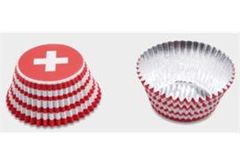 Papierbackform Schweiz 50x35mm