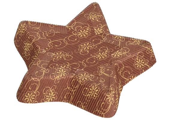 Papierbackform Stern 4stk.