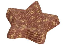 Papierbackform Stern 4stk.