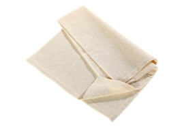 Passiertuch 100% Baumwolle naturbelassen 80x65 cm