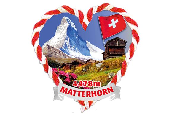 Polymagnet 7,5 x 6 cm Matterhorn 4478m
