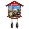 Polymagnet Kuckucksuhr Matterhorn Zermatt PM1240