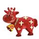 Polymagnet red Swiss Cross Cow