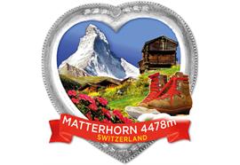 Polymagnet Zermatt Matterhorn Herzform