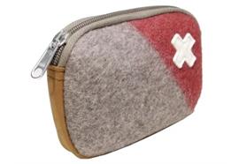 Potremonnaie gross mit CH Kreuz