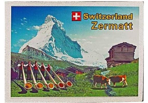 PVC-Magnet Zermatt-Matterhorn