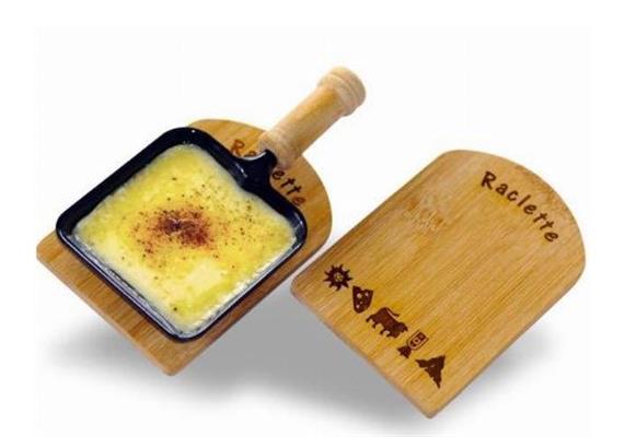 Raclette-Brettli 2er Set "Typisch Schweiz"