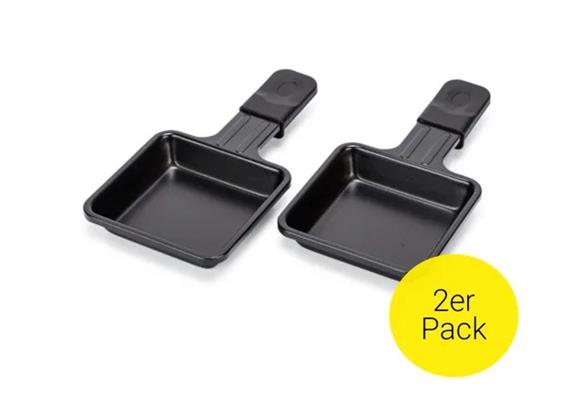 Raclette-Ersatzpfännchen, 2 Stk., 18 x 9 cm Raclette-Ersatzpfännchen, 2 Stk., 18 x 9 cm