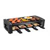 Raclette - Gerät "", 8 Personen, schwarz, 1200 W