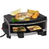 Raclette - Gerät "Cube-Stone", 4 Personen,schwarz