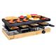 Raclette - Gerät "Prime", 8 Personen, braun, 1200W