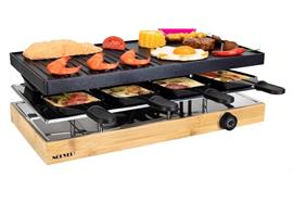 Raclette - Gerät "Prime", 8 Personen, braun, 1200W