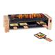 Raclette Gerät "Wood Grill&Pizza" 8 Personen 1600W