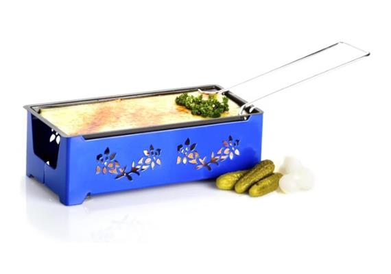 Raclette H'eat Cheese@home Enzian blau Raclette H'eat Cheese@home Enzian blau